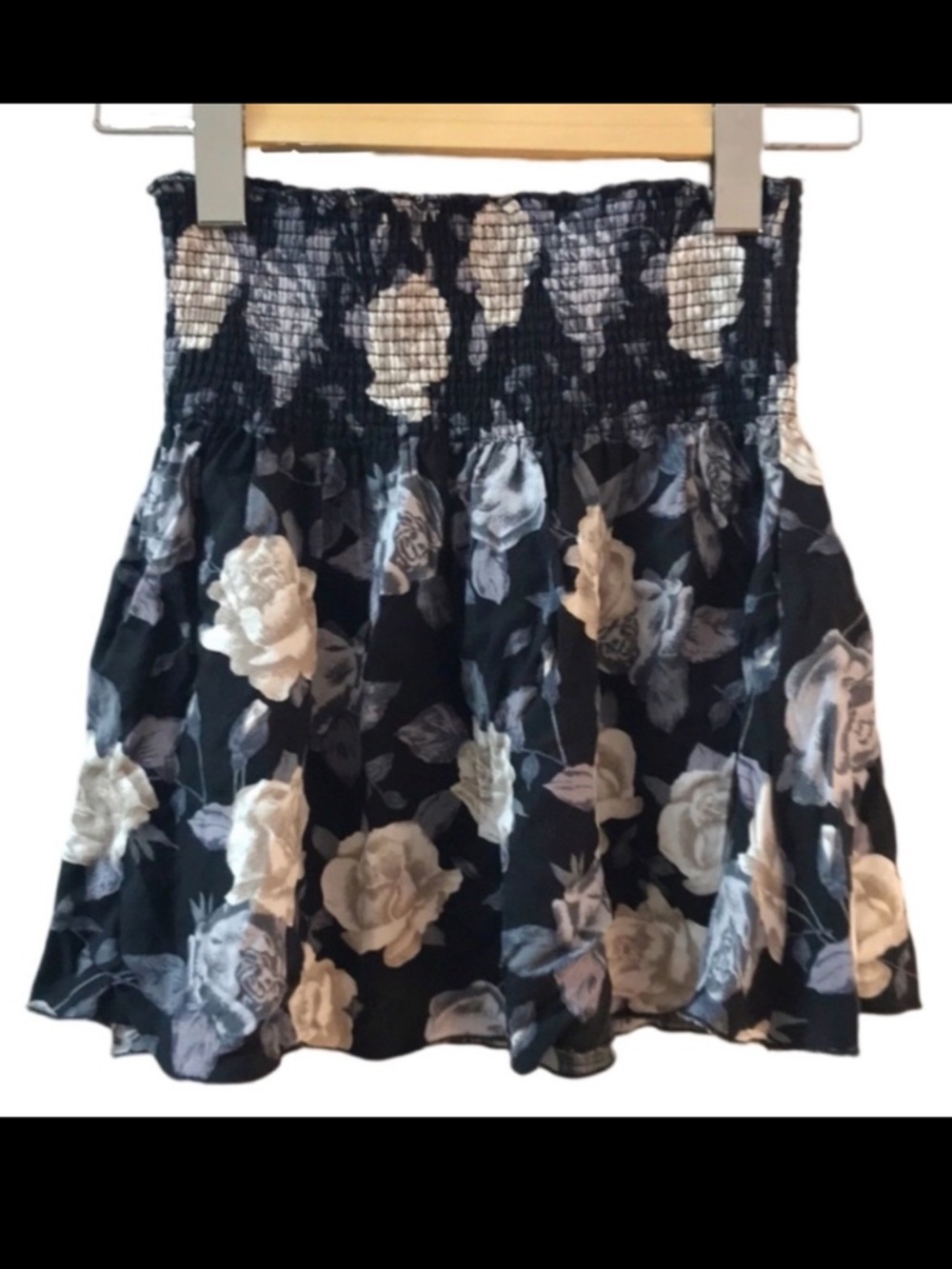 Aritzia Talula Floral Print Mini Skirt
